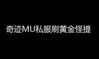 奇迹MU私服刷黄金怪提升角色战斗力的关键